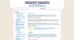Desktop Screenshot of prescottparents.com